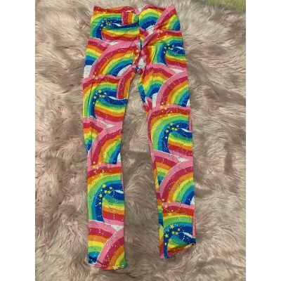 Blackmilk Rainbow Bright Leggings MEDIUM RARE